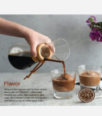 Passador de Café Chemex com Alça Madeira 3 Xicaras - Imagem 2