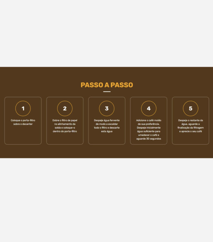 Fluire - Conjunto para Café - Marrom - Imagem 5