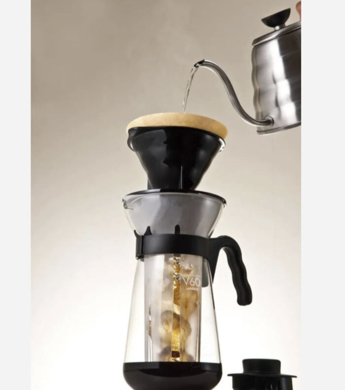 Hario Kit V60 Pp Preto 2-4 Xícaras - Imagem 2