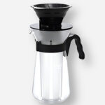 Hario Kit V60 Pp Preto 2-4 Xícaras