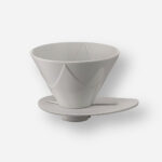 Hario Suporte Mugen Ceramico Branco Tamanho 02