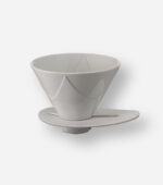 Hario Suporte Mugen Ceramico Branco Tamanho 02