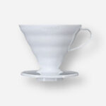 Suporte para Filtro de Café Hario V60-02 Acril Branco