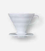 Suporte para Filtro de Café Hario V60-02 Acril Branco